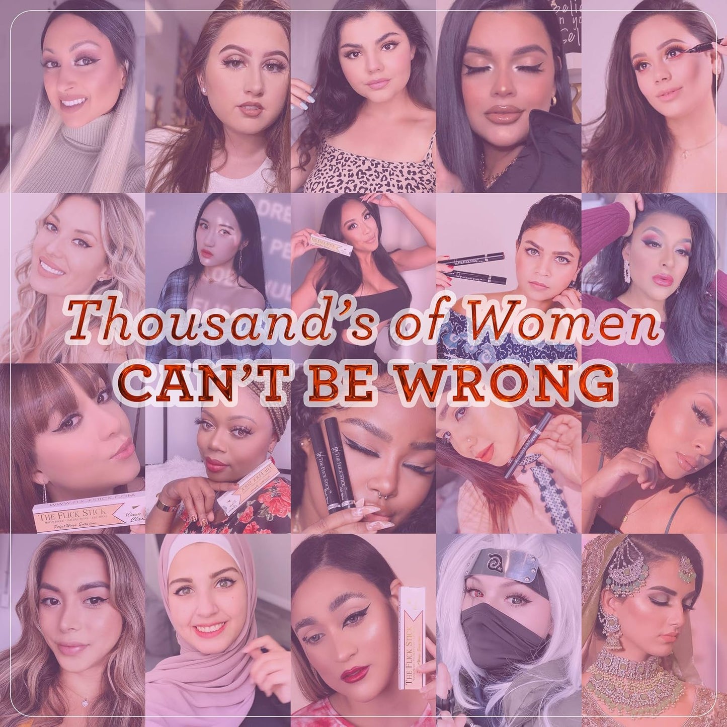 The Flick Stick™ Winged Eyeliner Stamp